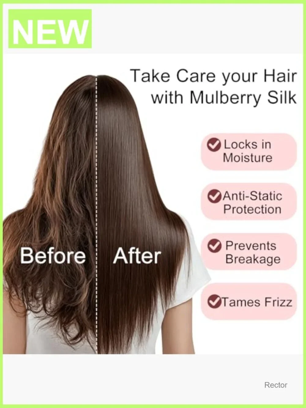 100% Mulberry Silk Bonnet for Sleep, Tie Closure, Adjustable Night Cap